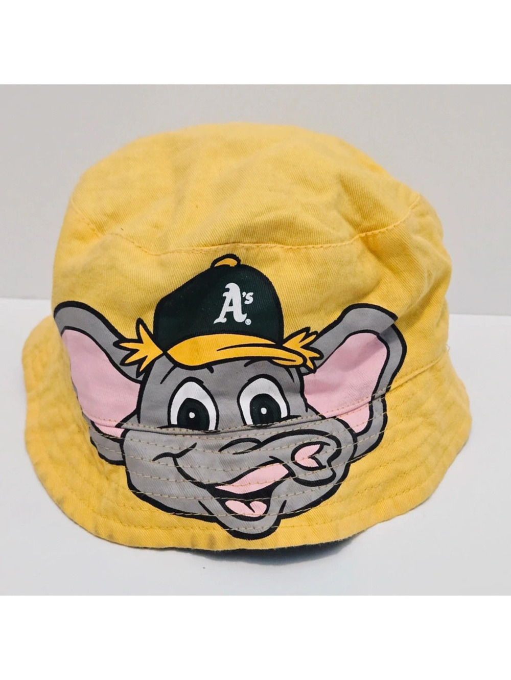 Oakland Athletics A's Kids Reversible Bucket Hat Melonwear MLB Baseball Rare HTF